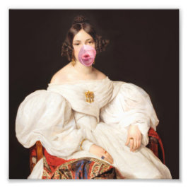 Burst Bubble Gum-Diva Fototryck