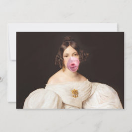 Burst Bubble Gum Diva Inbjudningar