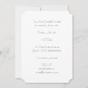 Burst (Letterpress Stil bakgrund) Inbjudningar