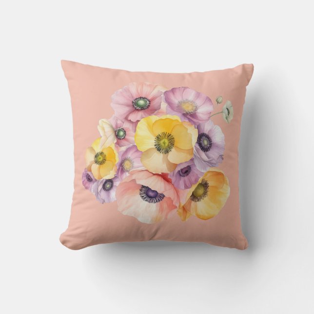Burst of Anemones Kudde (Framsida)