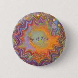 Burst of Blended Färg, Anpassningsbar Age Kärlek Knapp