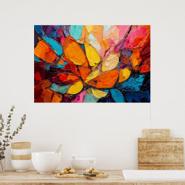 "Burst of Bloom" - nedladdningsalternativ Poster