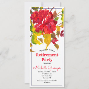 Burst of Red Inbjudan