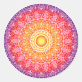 Burst Runt Klistermärke