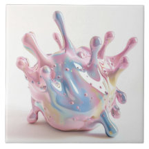 Bursting Porcelain Lava