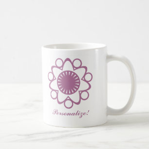 Bursting with Life Flower Mugg, Lavender Kaffemugg