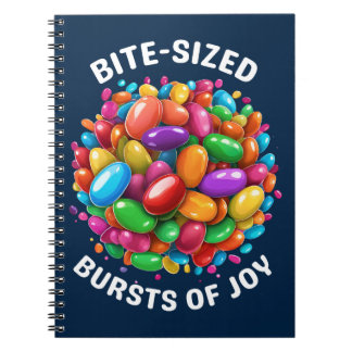 Bursts of Joy av bita-storlek Anteckningsbok