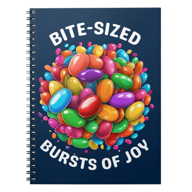 Bursts of Joy av bita-storlek Anteckningsbok (Framsidan)