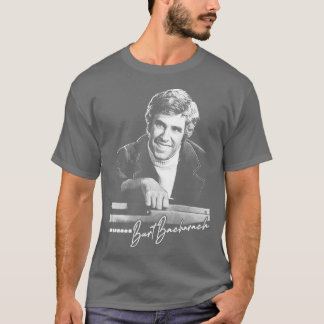 Burt Bacharach Retro 60s Aesthetic Design T Shirt