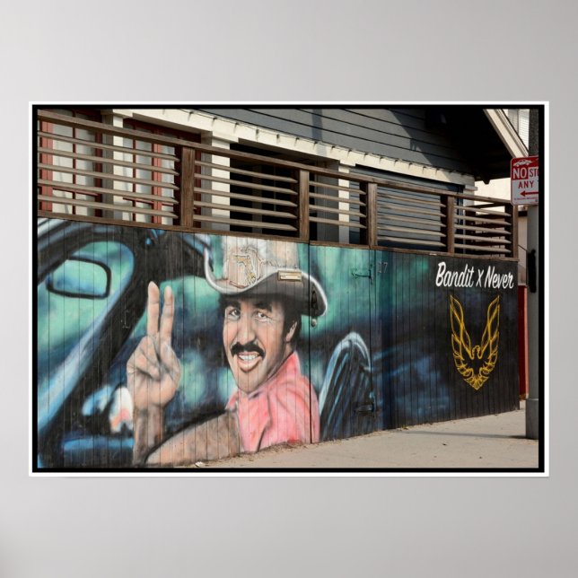 Burt Reynolds Smokey the Bandit Poster (Framsidan)