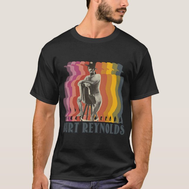 Burt Reynolds T Shirt (Framsida)