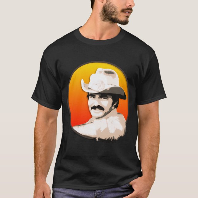 Burt Reynolds T Shirt (Framsida)
