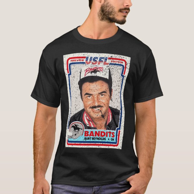 Burt Reynolds T Shirt (Framsida)