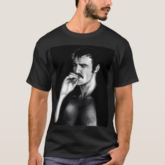 Burt Reynolds T Shirt (Framsida)