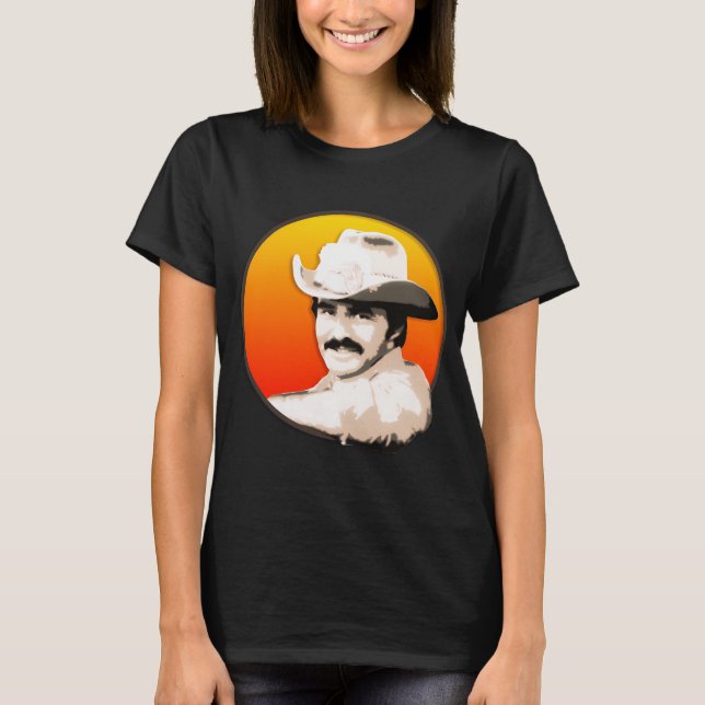 Burt Reynolds T Shirt (Framsida)