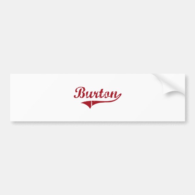 Burton Ohio klassikerdesign Bildekal (Framsidan)