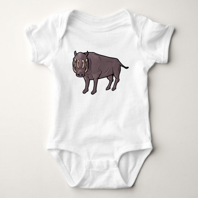Buru Babirusa T-shirt (Framsida)
