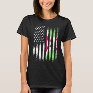 Burundi American Patriot Grown Land USA flagga S T Shirt