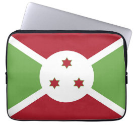 Burundi flagga laptop fodral