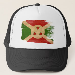 Burundi flaggatruckerkeps truckerkeps