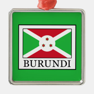 Burundi Julgransprydnad Metall