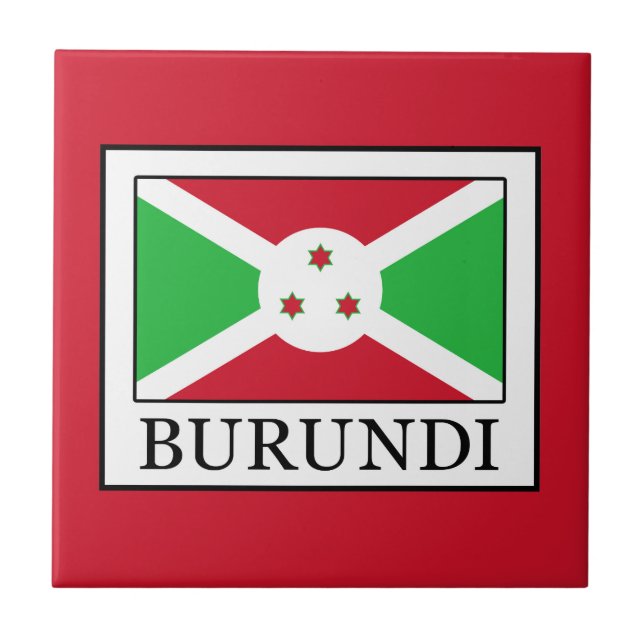 Burundi Kakelplatta (Framsidan)