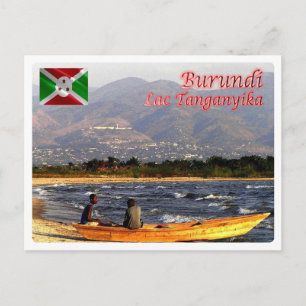 Burundi - Lac Tanganyika - Vykort