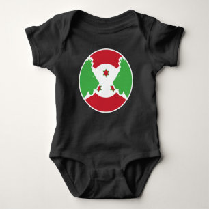 Burundi Lejona burundian National Animal Flagga T Shirt