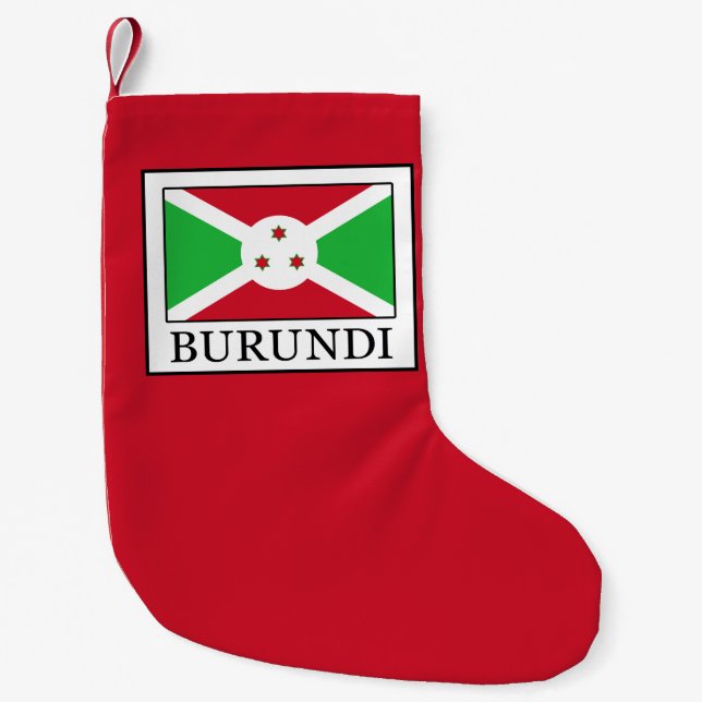 Burundi Liten Julstrumpa (Framsidan)
