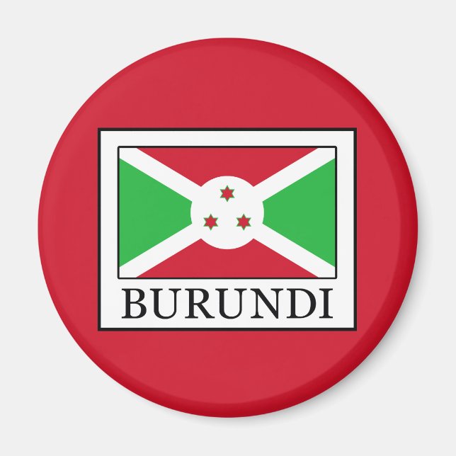 Burundi Magnet (Framsidan)