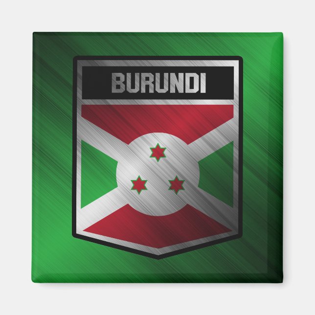 Burundi Magnet (Framsidan)