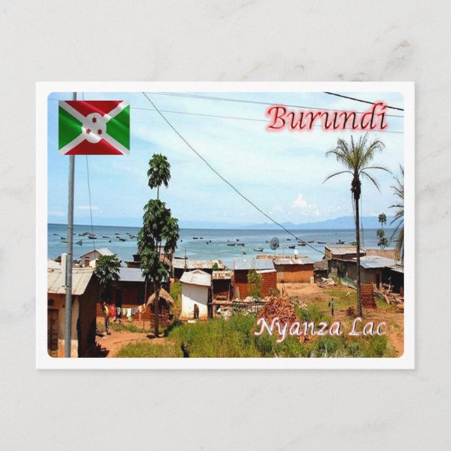 Burundi - Nyanza Lac - Vykort (Framsida)