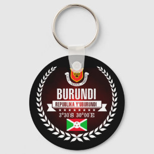 Burundi Nyckelring