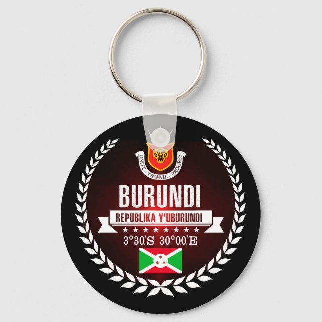 Burundi Nyckelring (Framsida)