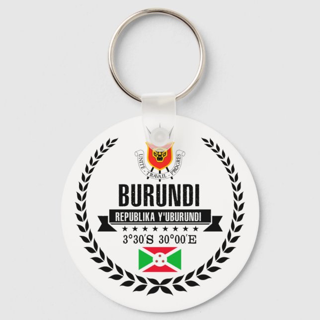 Burundi Nyckelring (Framsida)