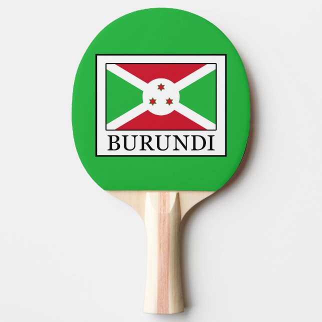 Burundi Pingisracket (Framsidan)