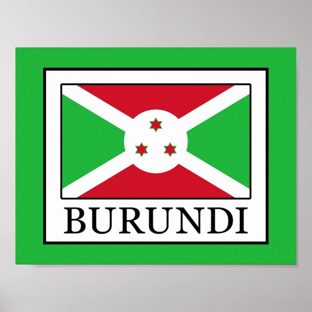 Burundi Poster (Framsidan)