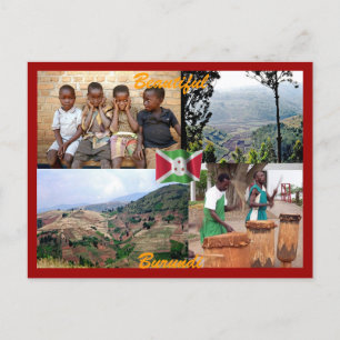 Burundi-vykort Vykort