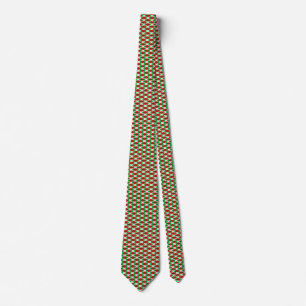Burundis flagga Bikakeknytning Slips