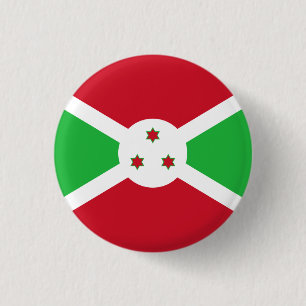Burundiska Flagga, Burundi-Flagga Knapp