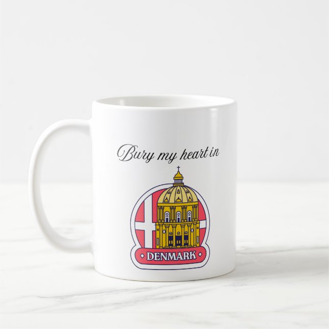 Bury My Heart i Danmark Kaffemugg (Vänster)