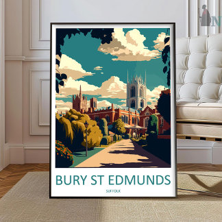 Bury S Edmunds Reseminycklar Väggkonst Bury S Edmu