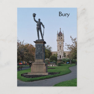 Bury vykort