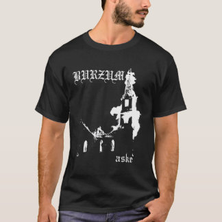 Burzum Aske Black Metall T Shirt