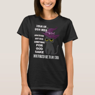 Bus eller besök MAMMA tvingade mig att göra det hä T Shirt