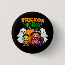 Bus eller Bössa - Söta Halloween-vänner