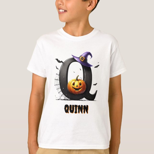Bus eller Byxa Söt Halloween T Shirt (Framsida)
