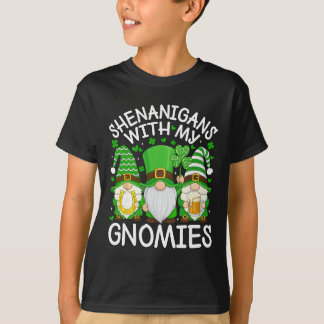 Bus eller galenskap med mina gnomer St. Patricks D T Shirt