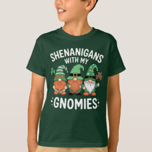 Bus eller galenskap med mina tomtar St. Patricks d T Shirt