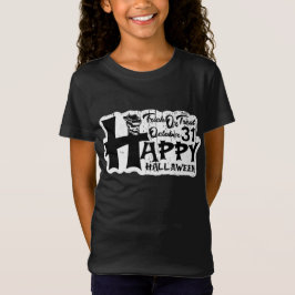 Bus eller godis! 31 oktober - Happy halloween T Shirt